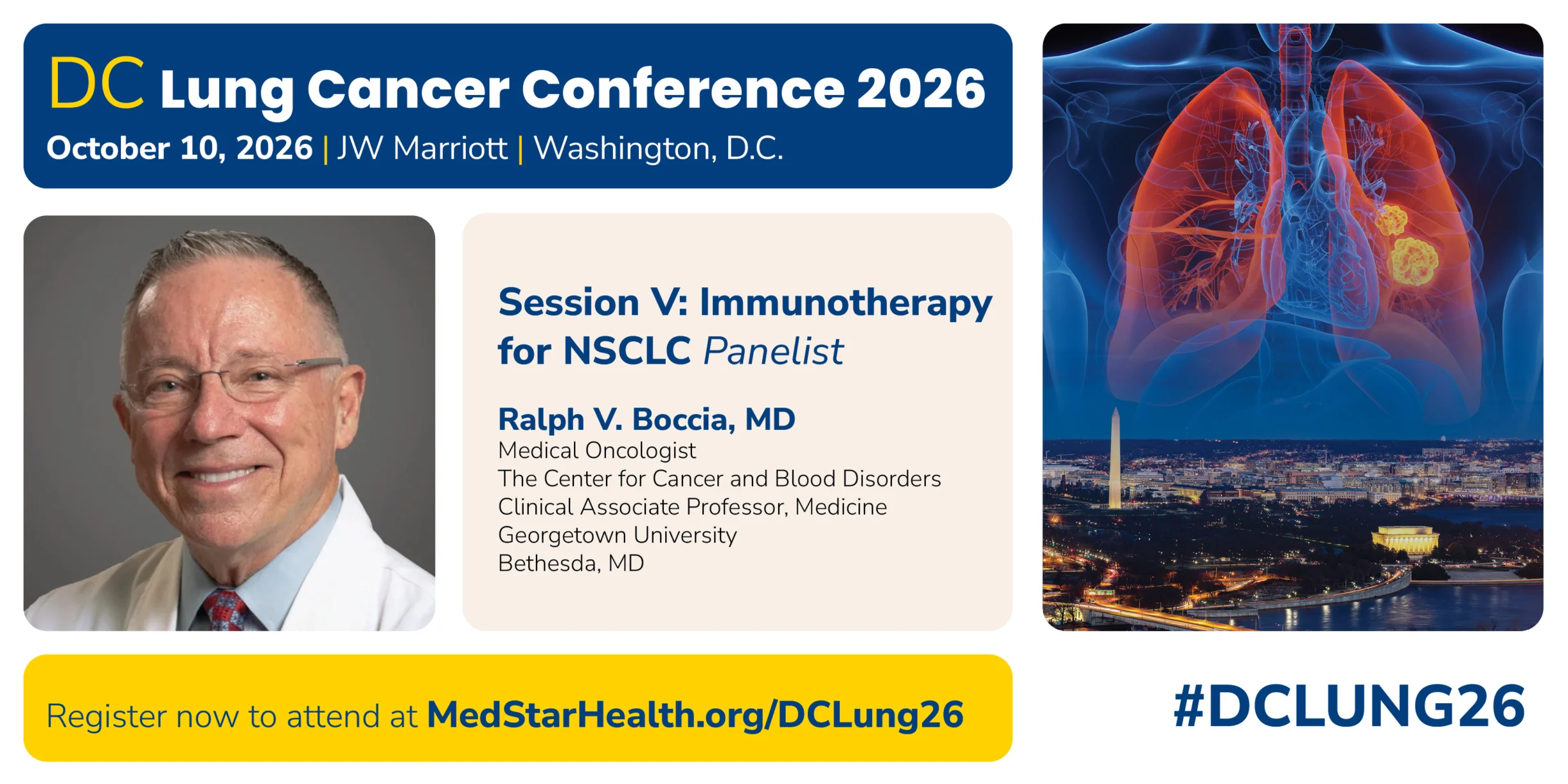 Stephen V Liu: Featuring a Mix of Accomplished Academic and Community Oncology Leaders at DCLung26