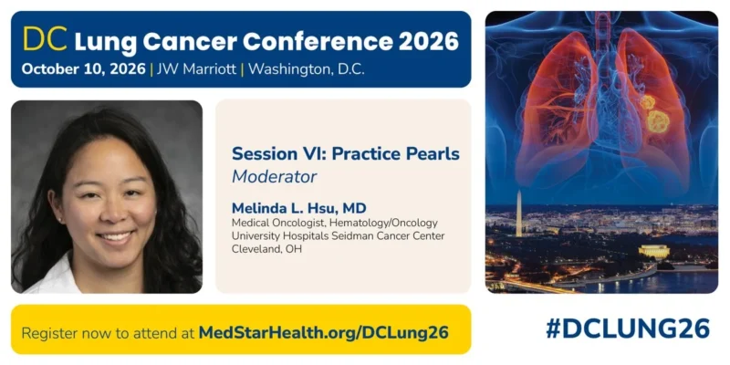 Stephen V Liu: Melinda Hsu to Lead a Session of Practice Pearls During lDCLung26 2 Stephen V Liu