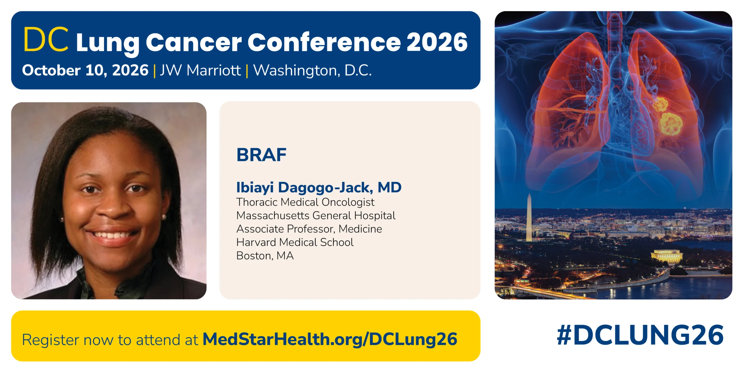 Stephen V Liu: Ibiayi Dagogo-Jack Delivers Key Update on BRAF-Targeted Therapy in NSCLC at DCLung26 2 Stephen V Liu: Ibiayi Dagogo-Jack Delivers Key Update on BRAF-Targeted Therapy in NSCLC at DCLung26
