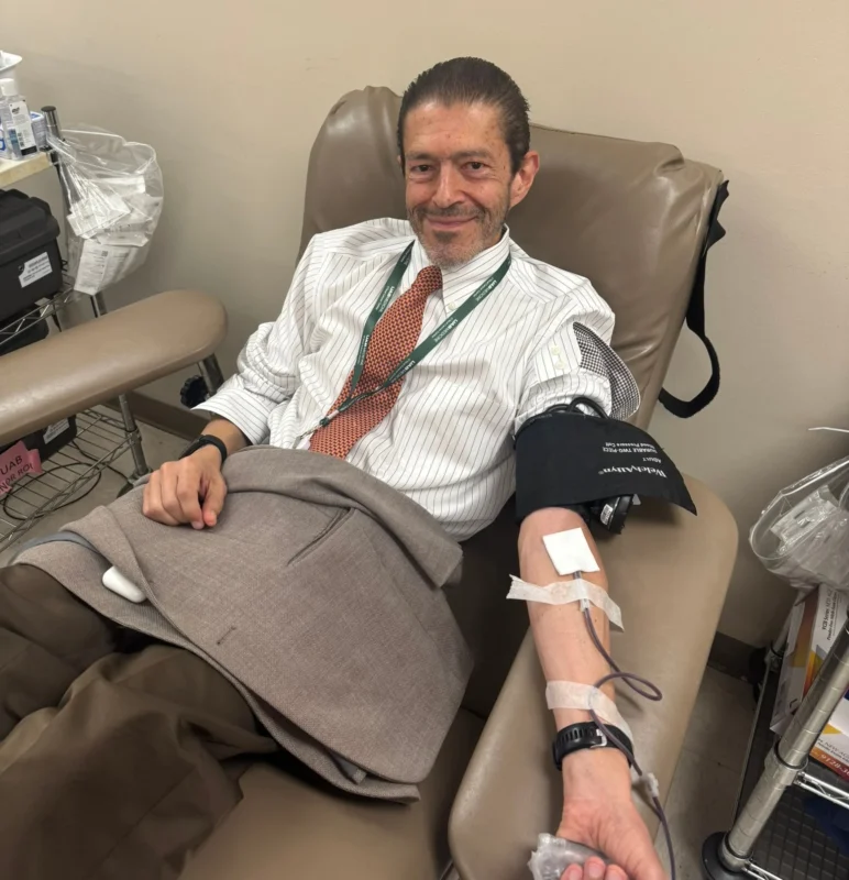Jorge Cortes: There is a National Blood Shortage Due to Low Donations. I Did My Part Today 2 Jorge Cortes