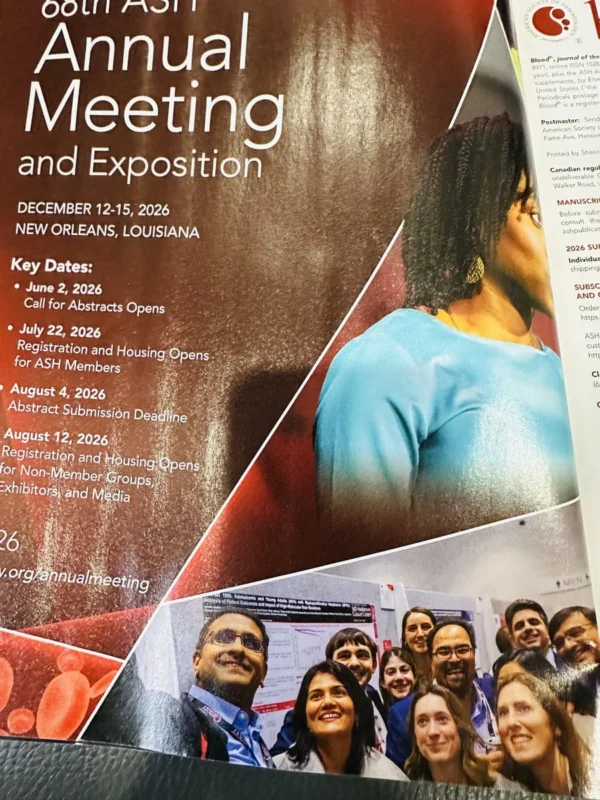 Naveen Pemmaraju: Wishing Success to Researchers on ASH Abstract Submission Weekend 2 Naveen Pemmaraju