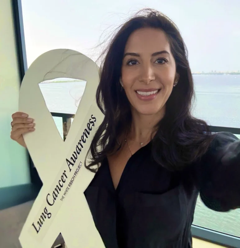 Lauren Kriger Groner: Today and Every Day at Sylvester Cancer We Support Lung Cancer Prevention 2 Lauren Kriger Groner