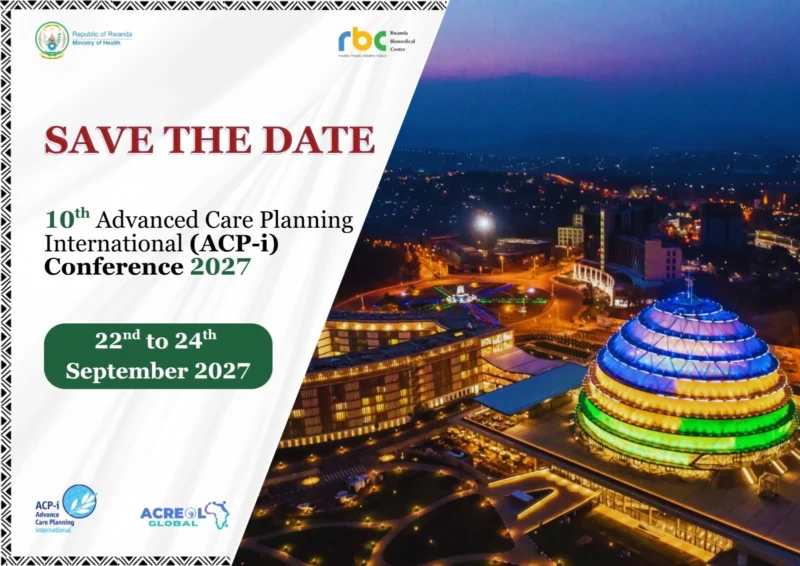 Christian Ntizimira: Rwanda Will Host the '10th International Advance Care Planning Conference' 2 Christian Ntizimira