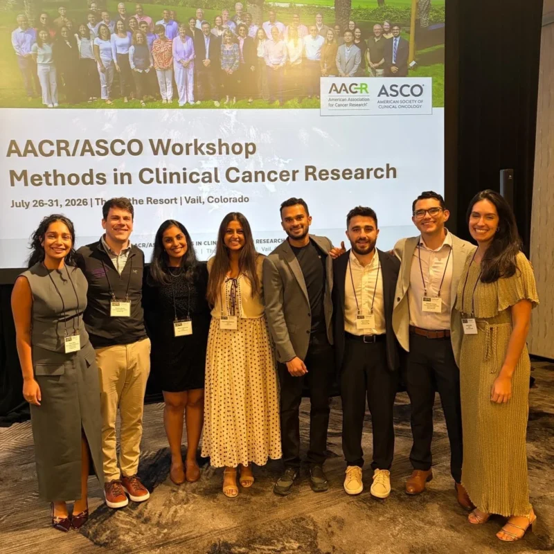 Neha Venkatesh: Grateful for an Incredible Experience at ASCO, AACR Clinical Trial Workshop! 2 Neha Venkatesh
