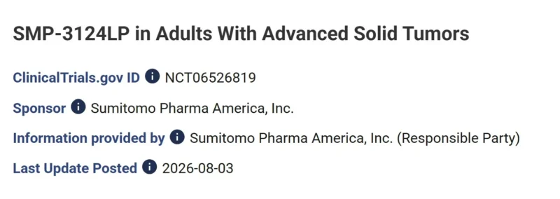 Cathy Eng: Available Slots for Phase I/II Expanded Cohort Study of Liposomal CHK-1 Inhibitor 2 Cathy Eng