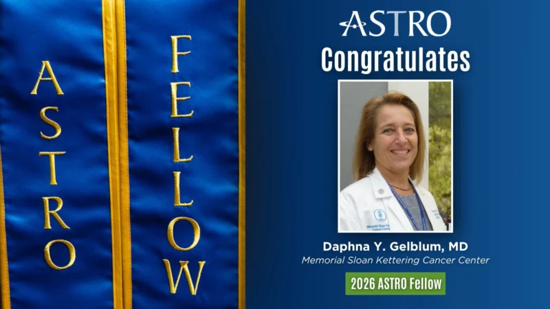 Congratulations to Daphna Y. Gelblum on Being Named a 2026 ASTRO Fellow 2 Daphna Y. Gelblum