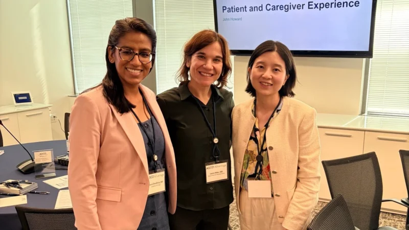 Laura Alder: Thrilled to be at ASCO Headquarters for the ASCO Advantage SCLC Course