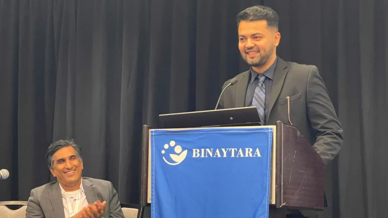 Chinmay Jani: Honored to Receive the Binaytara 2026 Impact Pitch Lung Cancer Research Award
