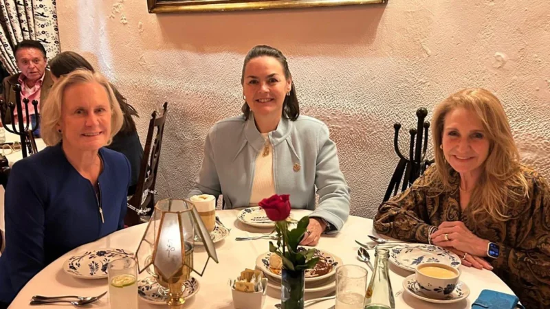 Felicia Marie Knaul: Dinner at San Angelin With Amazing Julie Gralow and Ana Carolina Sepúlveda