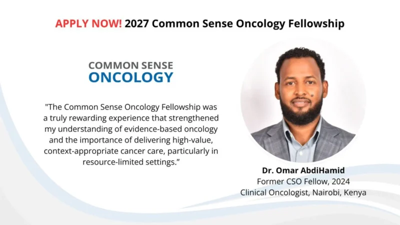 Opportunity to Apply for CSO Cancer Health Services Research Fellowship 2 CSO