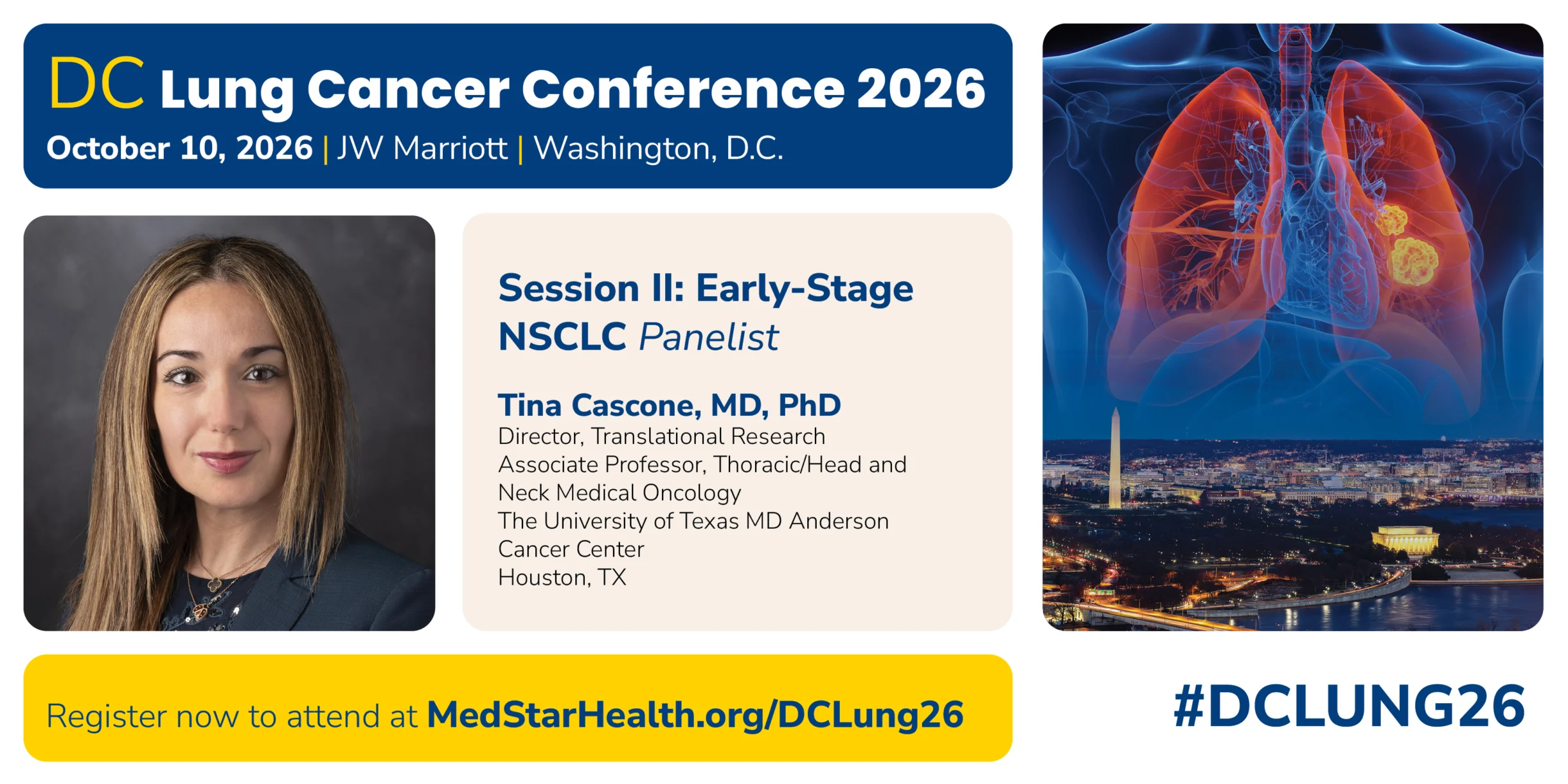 Joshua Reuss: Learn the Latest Updates in Thoracic Cancers From Experts at DCLung26