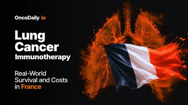 Lung Cancer Immunotherapy: Real-World Survival and Costs in France