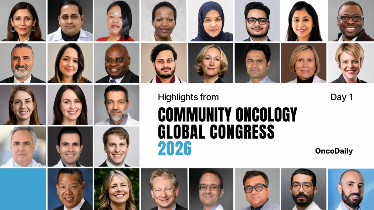 Highlights From Community Oncology Global Congress 2026, Day 1