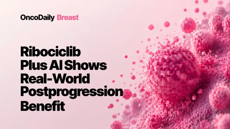 Aleix Prat: Ribociclib Plus Endocrine Therapy in High-Risk HR+/HER2-Negative Breast Cancer
