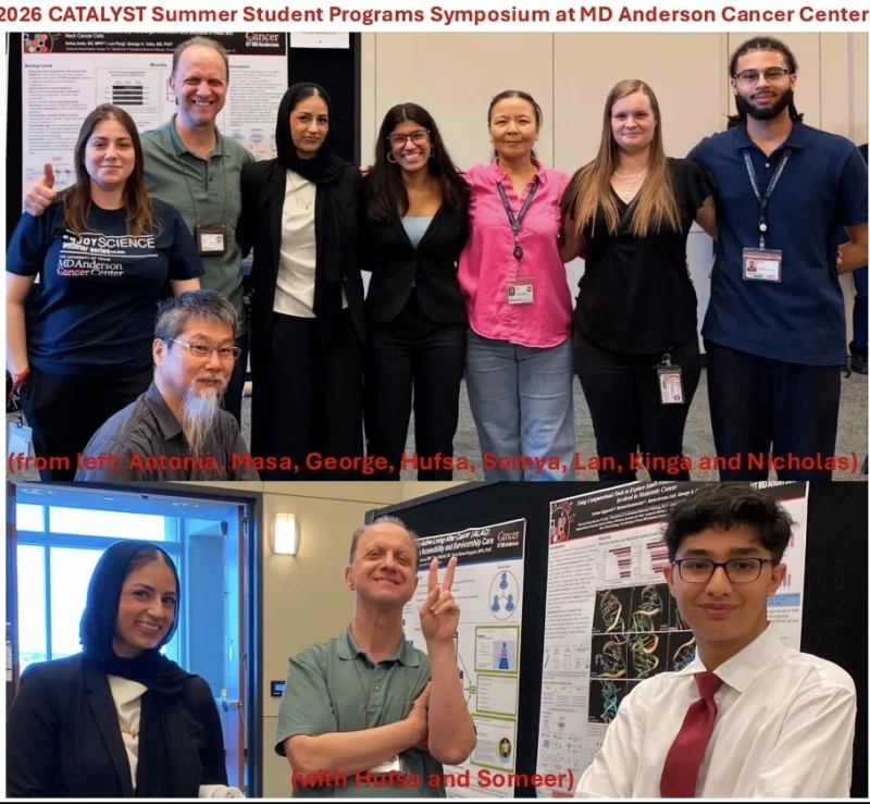 George Calin: Wonderful to be Surrounded by Smart and Hard Working Young Scientists