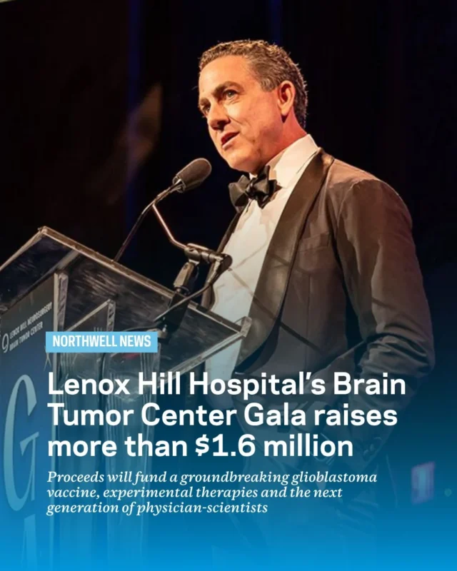 Lenox Hill Hospital’s Brain Tumor Center Gala Raises More Than $1.6 Million to Advance Brain Tumor Research