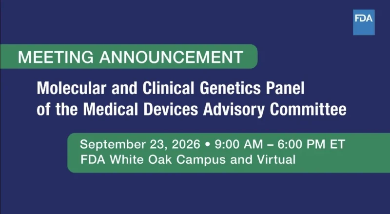 FDA is Announcing an Upcoming Meeting