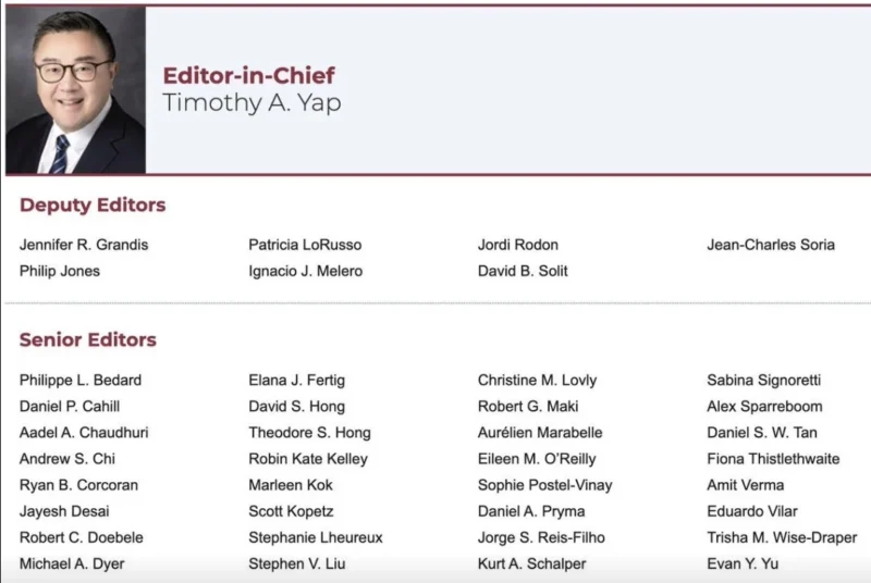 Stephen Liu: Proud to Join Clinical Cancer Research Editorial Board
