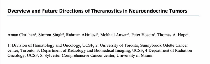 Aman Chauhan: Exploring the Next Era of Theranostics