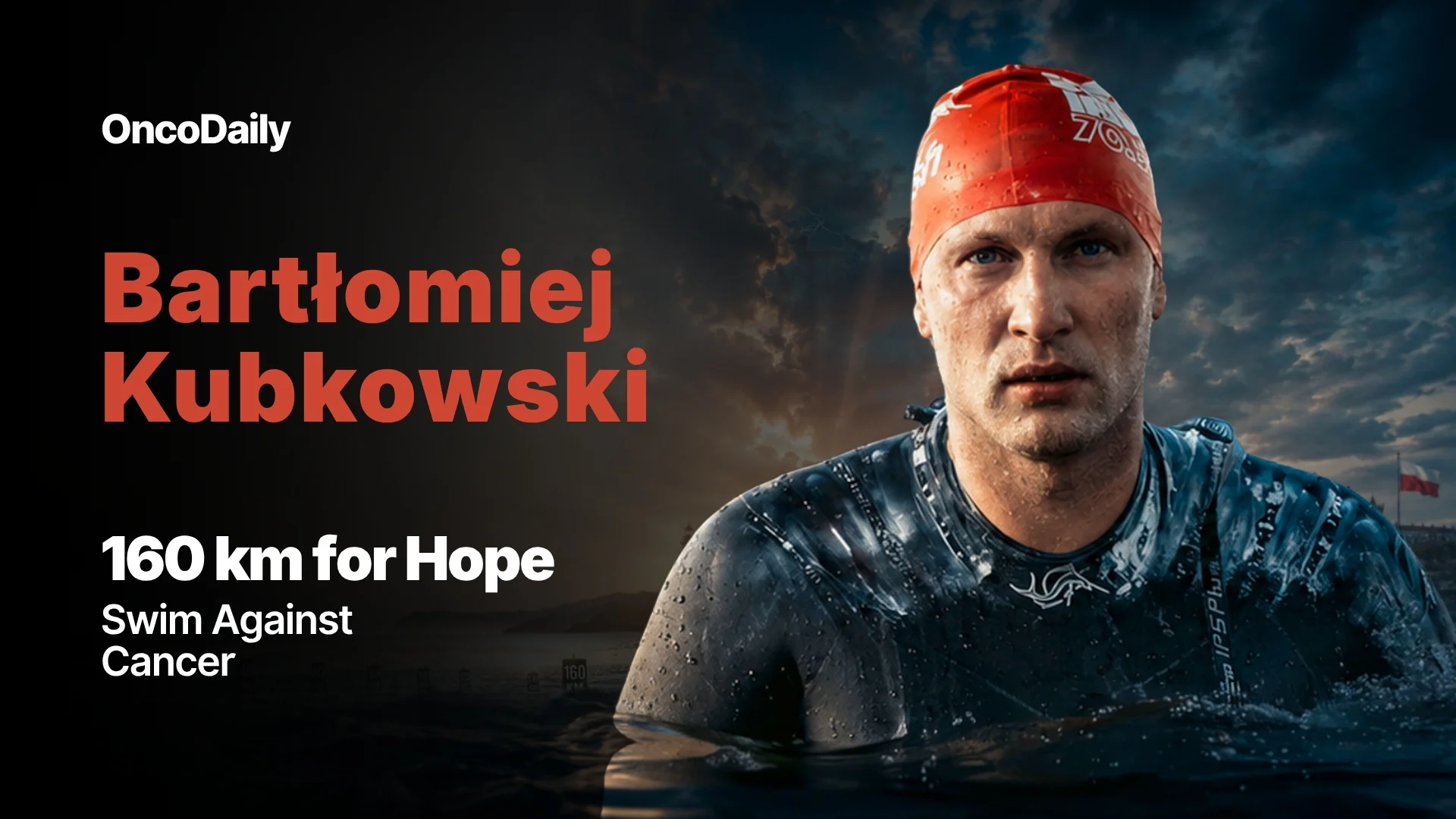 Bartłomiej Kubkowski Baltic Sea swim