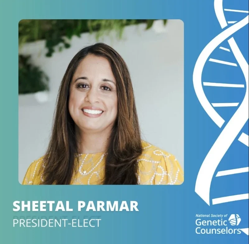 Natera is Thrilled to Announce That Sheetal Parmar is Named NSGC 2027 President-Elect