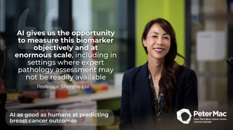 Peter MacCallum Cancer Centre Highlights AI Advances in Breast Cancer