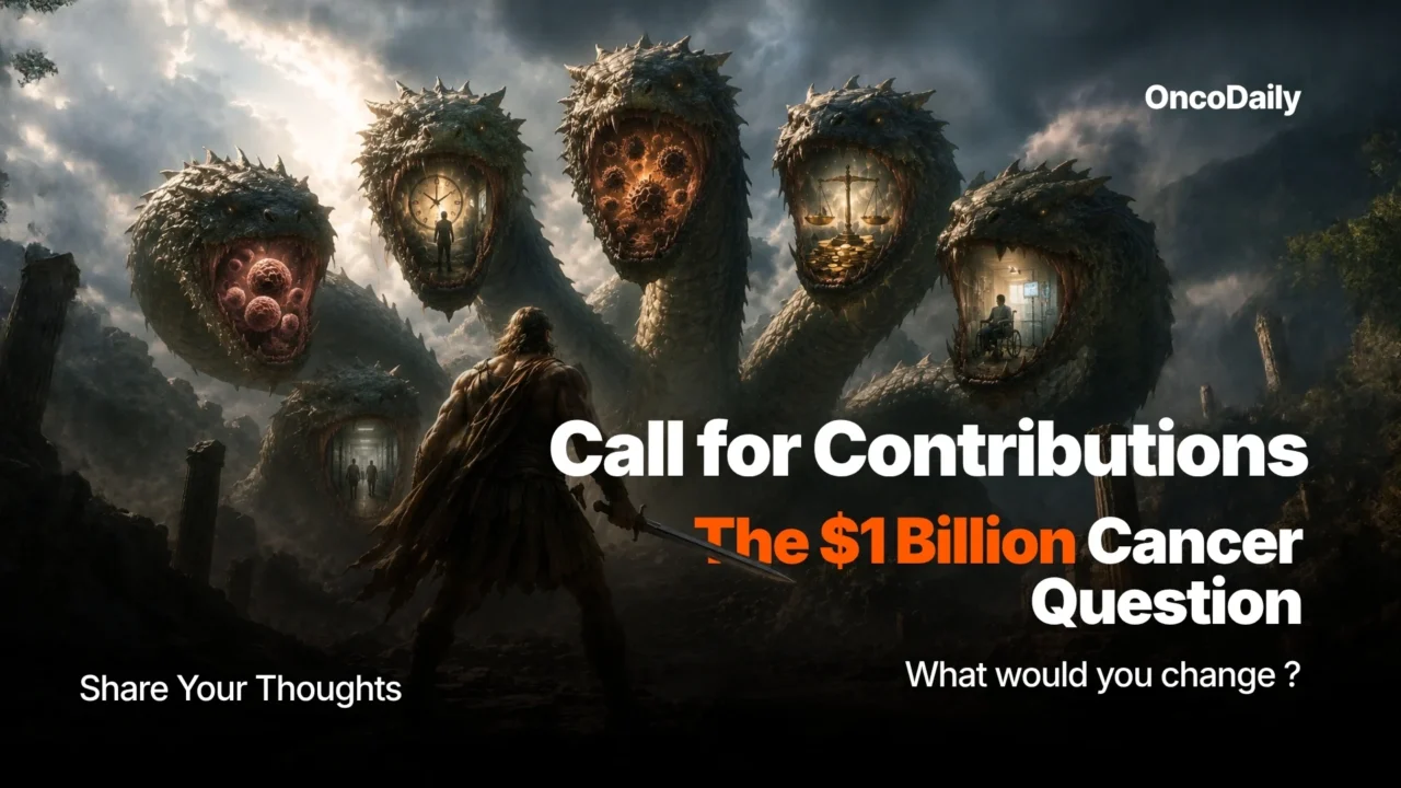 If You Had $1 Billion to Solve One Cancer Problem, What Would You Choose?