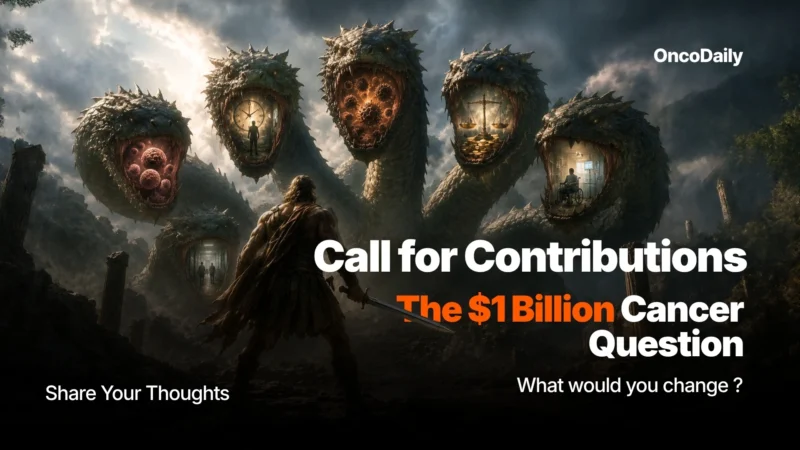 If You Had $1 Billion to Solve One Cancer Problem, What Would You Choose?