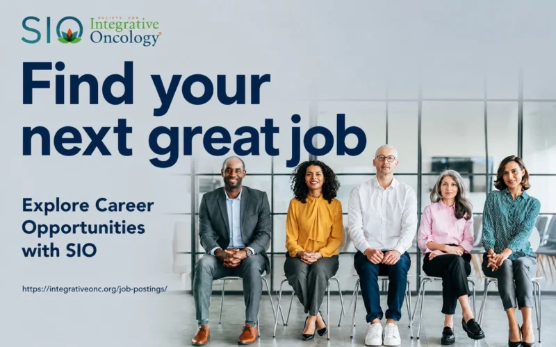 Career Opportunity in Integrative Oncology – SIO