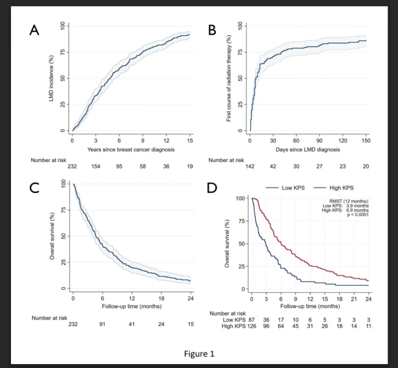 Radiotherapy in Breast Cancer LMD: Critical Survival Uncertainty 2 LMD