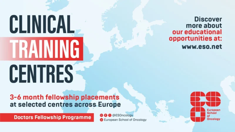 Applications are Now Open for the Doctors Clinical Training Centres Fellowship Programme – ESO
