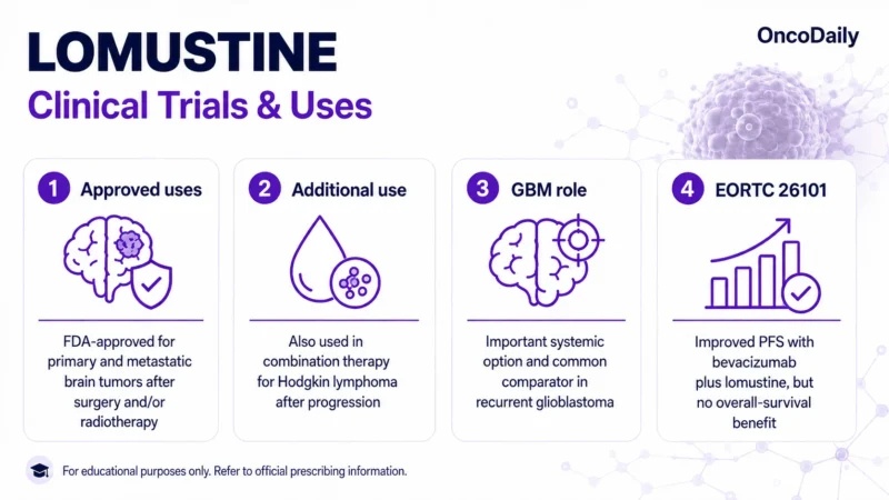 Lomustine: A Key Oral Chemotherapy for Brain Tumors and Glioblastoma 12 Lomustine