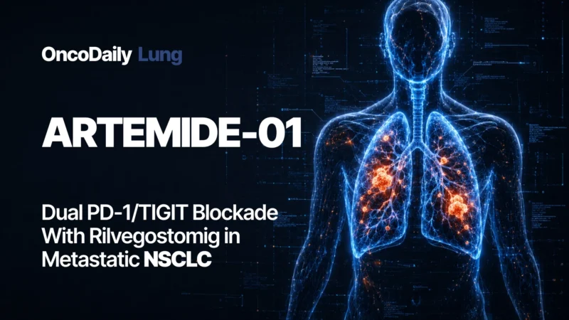 Rilvegostomig NSCLC: 5 Major Promising Findings From ARTEMIDE-01