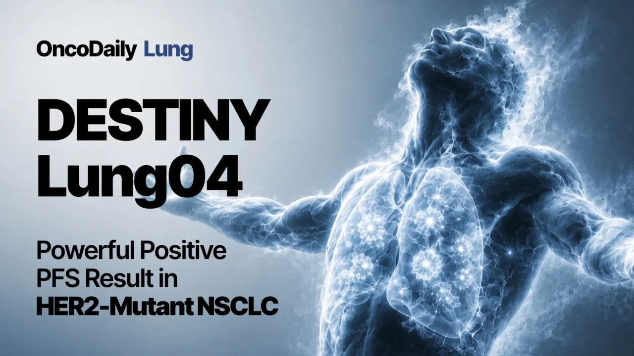 DESTINY-Lung04: Enhertu Improves First-Line PFS in HER2-Mutant NSCLC