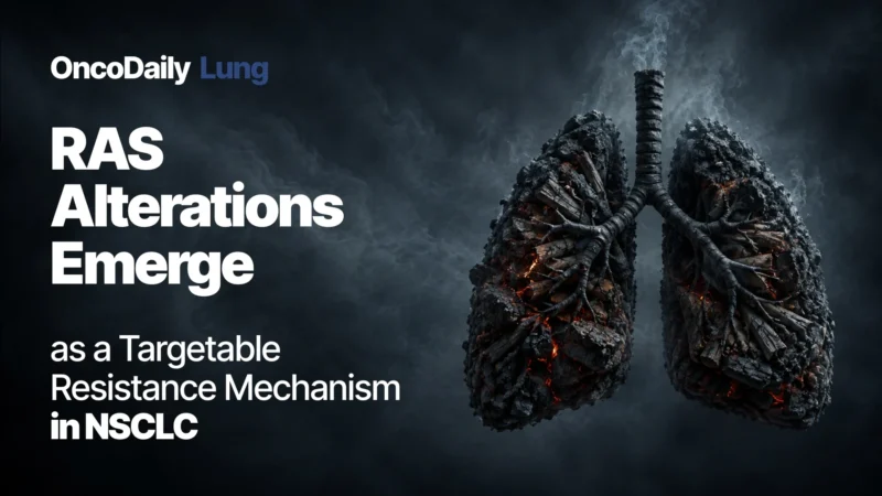 RAS-Mediated Resistance Emerges Across Oncogene-Driven NSCLC