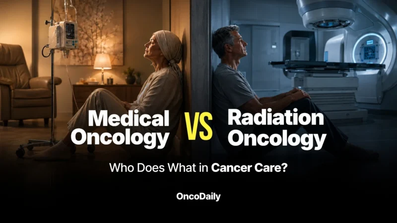 Medical Oncology vs Radiation Oncology: Who Does What in Cancer Care?