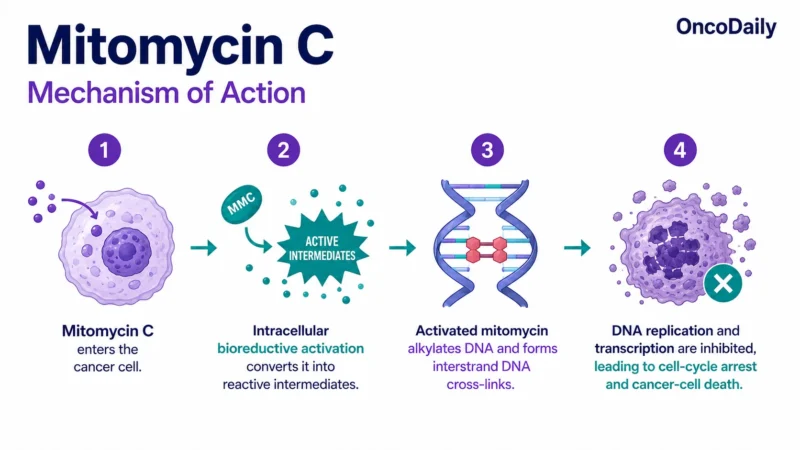 Mitomycin C: Mechanism of Action, Dose, Administration, Clinical Uses, and Side Effects 17 Mitomycin C