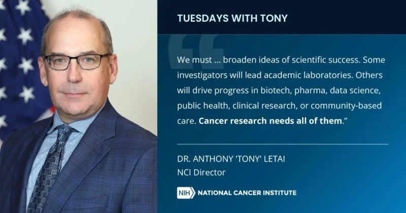Anthony Letai Highlights NCI’s Investment in the Next Generation of Cancer Researchers - NCI