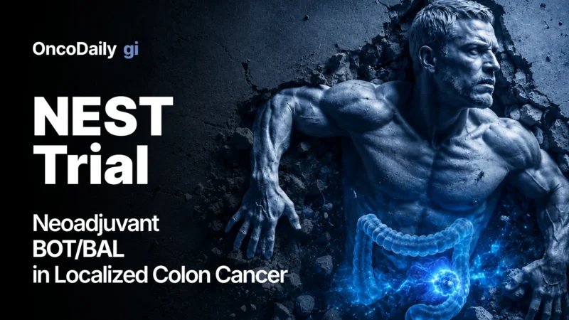 Phase 2 NEST Trial: Neoadjuvant BOT/BAL in Localized Colon Cancer