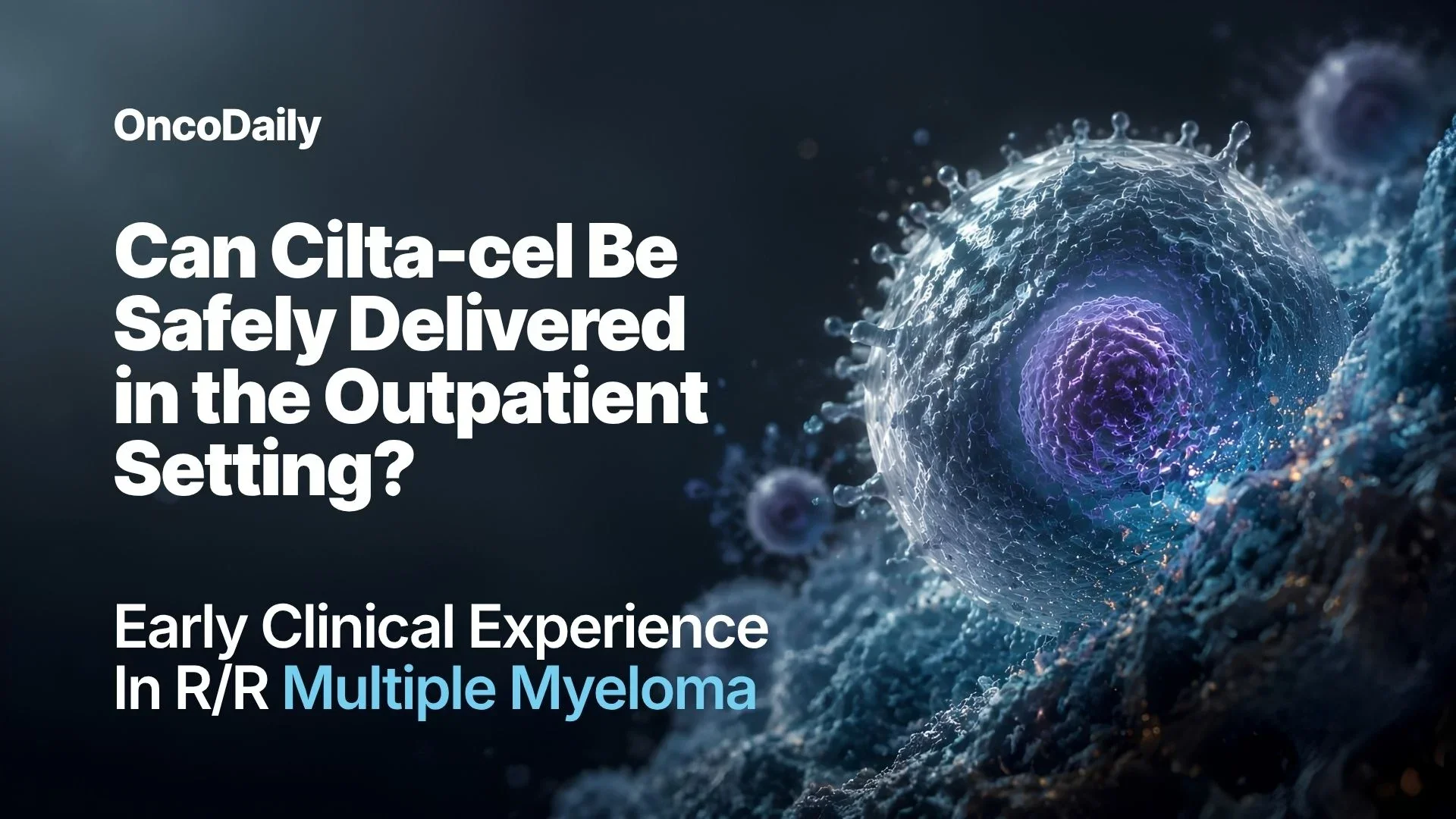 Vicki Plaks: What Makes Cilta-Cel Responses Remarkable in Multiple Myeloma? 3 Vicki Plaks