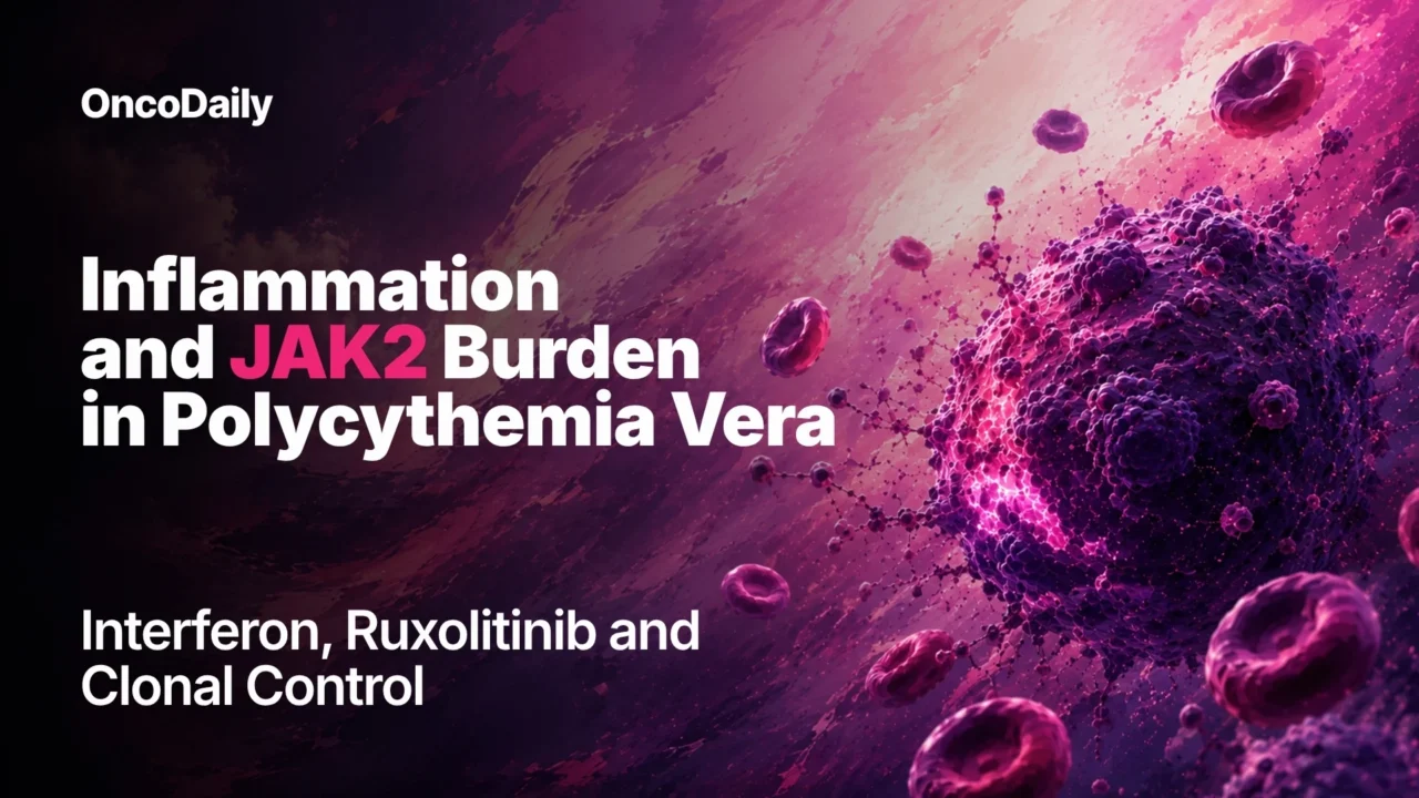 Inflammation and JAK2 Burden in Polycythemia Vera: Interferon, Ruxolitinib, and Clonal Control 