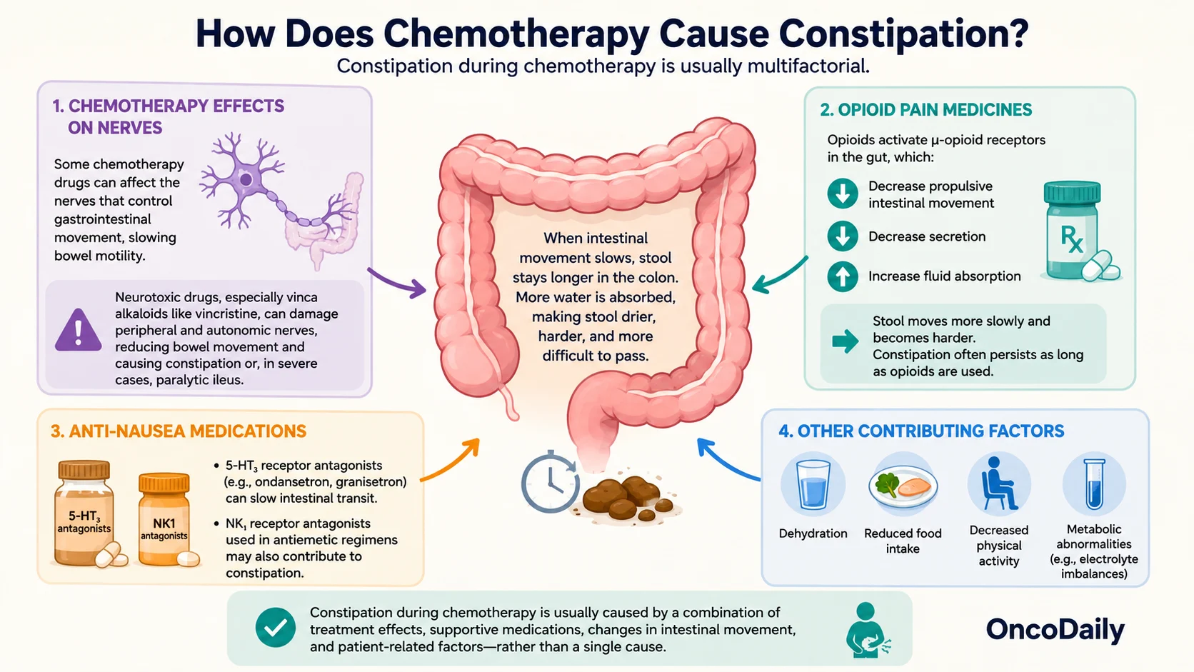Chemotherapy-Induced Constipation: Causes, Risk Factors, and Management 3 Chemotherapy-Induced Constipation: Causes, Risk Factors, and Management
