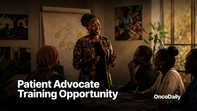 Patient Advocate Training Opportunity