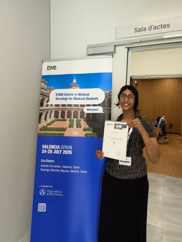 Rebecca John Shares Key Takeaways from the 2026 ESMO Course for Medical Students