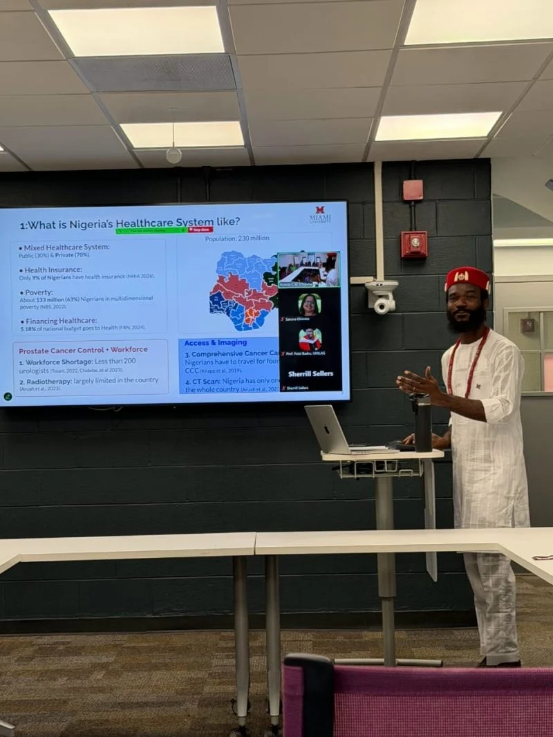 Runcie Chidebe Brings Patient Voices to Prostate Cancer Research in Nigeria - University of Nigeria Department of Psychology 2 University of Nigeria Department of Psychology