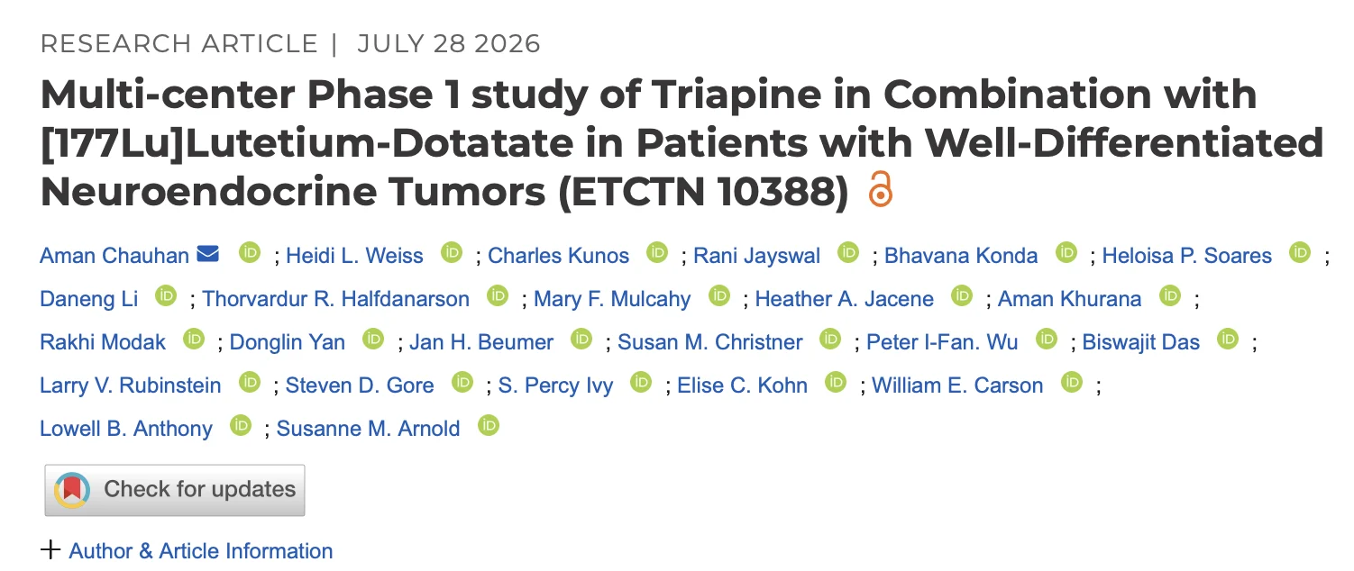Aman Chauhan: Our First Investigator-Initiated Trial Publication Is Now Out in Clinical Cancer Research