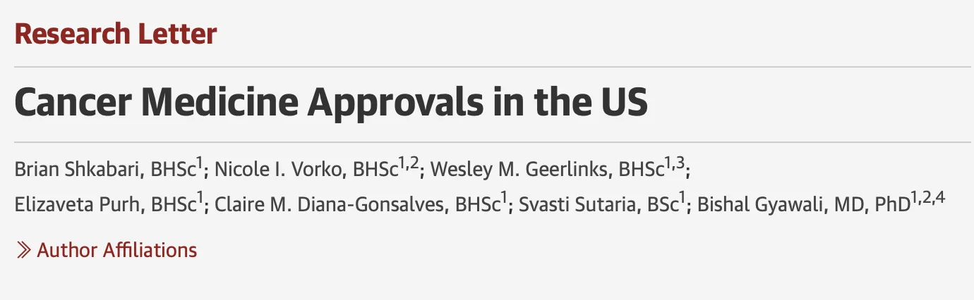 Bishal Gyawali: The Accelerated Approval Pathway Exists for a Reason