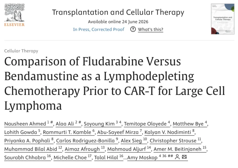 M. Bilal Abid: Drivers of Outcomes with CAR-T and Bispecific Antibodies 4 M. Bilal Abid