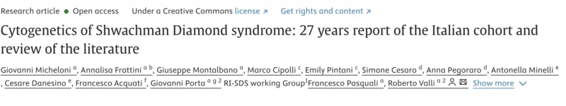 Simone Cesaro: Shwachman-Diamond Disease - 27 Years of Insights Into Clonal Evolution