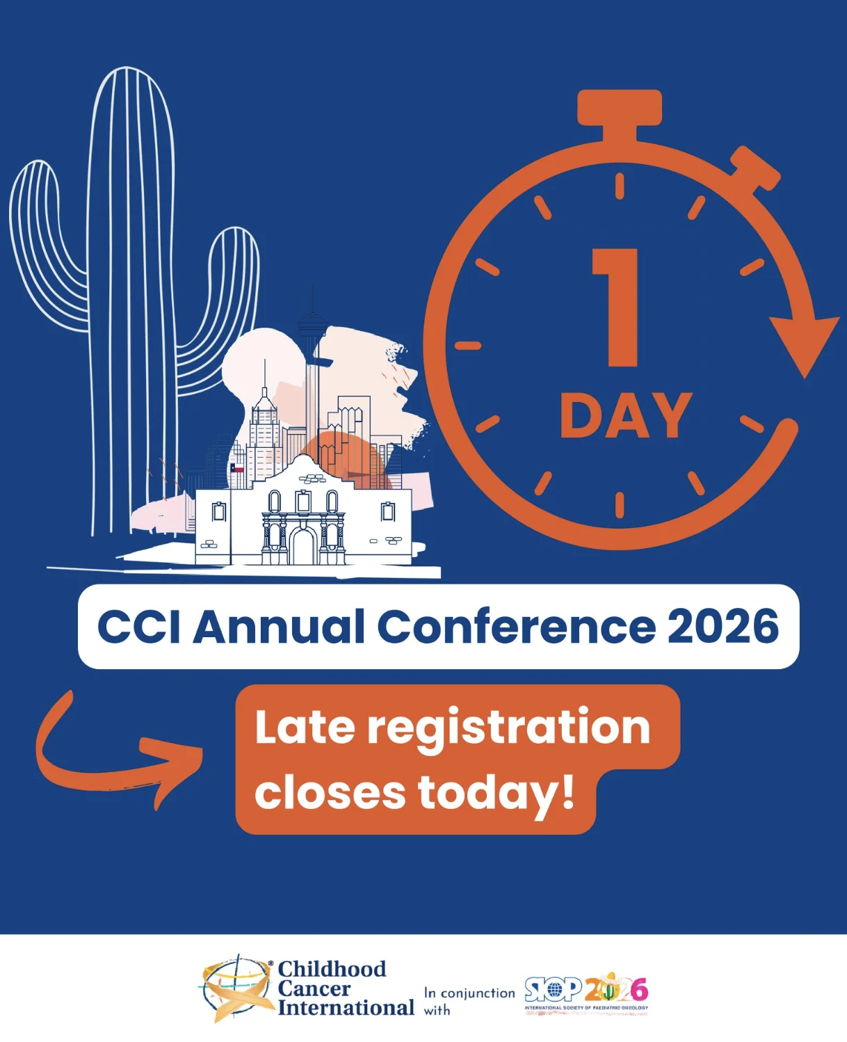 Final Opportunity to Register for 32nd Annual Conference - Childhood Cancer International 2 Final Opportunity to Register for 32nd Annual Conference - Childhood Cancer International